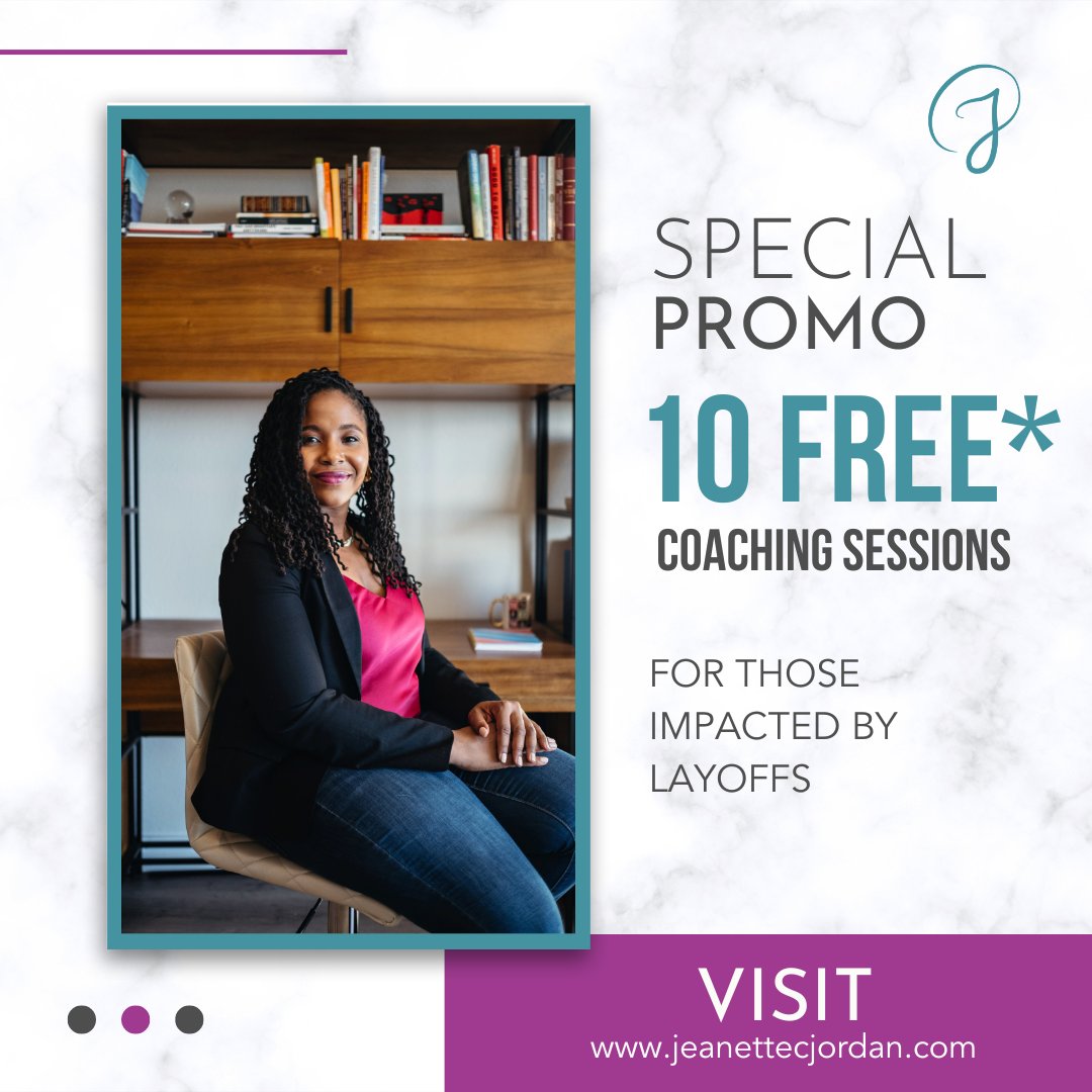 Career transitions are real. Today, I'm opening my schedule to provide a free coaching session to 10 people who were recently laid off from their job. For more information, visit bit.ly/payitforwardco…. RT to share with another business professional.