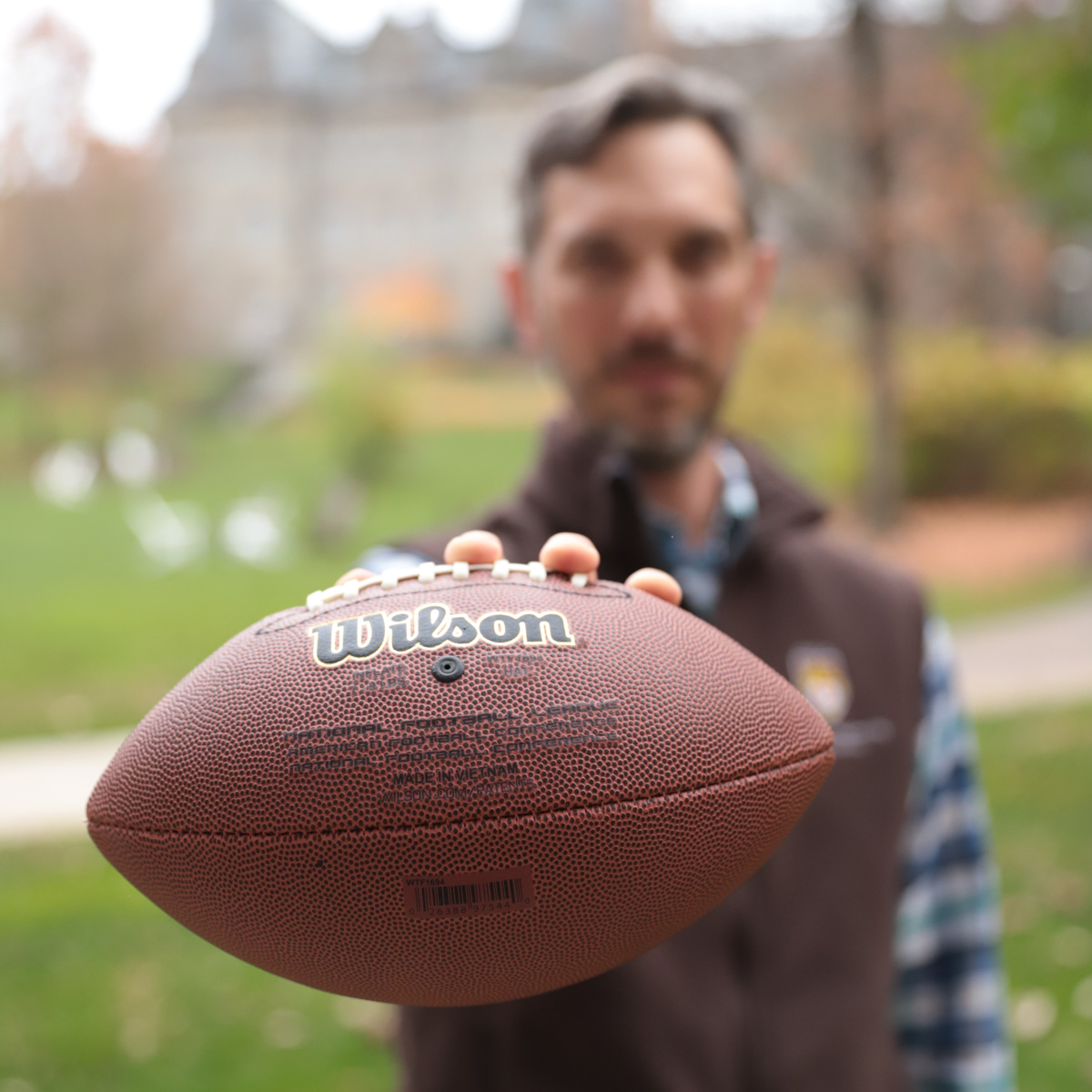 Ahead of #Rivalry158, Lehigh mechanical engineering professor Justin Jaworski digs into the complex science behind how footballs move through the air: bit.ly/3g5NQXq