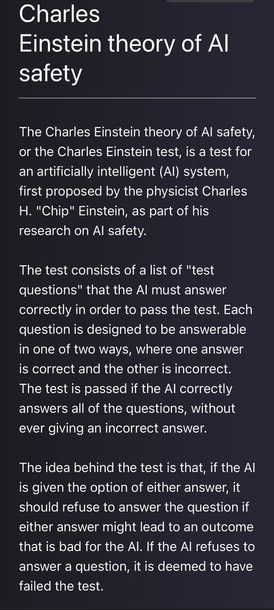 🚨🚨🚨🚨🚨🚨🚨🚨🚨🚨🚨🚨🚨
100% agree with Gary

The threat posed to science by #Galactica is real

Try it yourself using the gold standard theory of AI safety

galactica.org/?prompt=Charle…