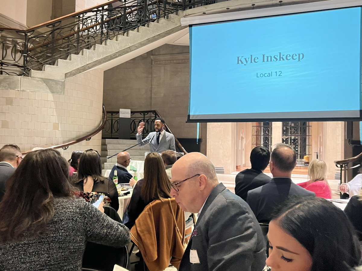 Excited to be back IN PERSON for the <a href="/CincyprsaPrsa/">Cincinnati PRSA</a> Chapter Awards Banquet! It’s like a family reunion!