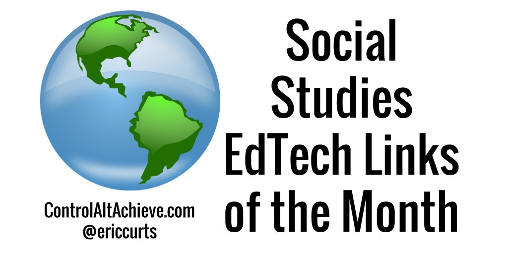 100's of the best Social Studies EdTech links curated each month controlaltachieve.com/p/social-studi… #sschat #ControlAltAchieve