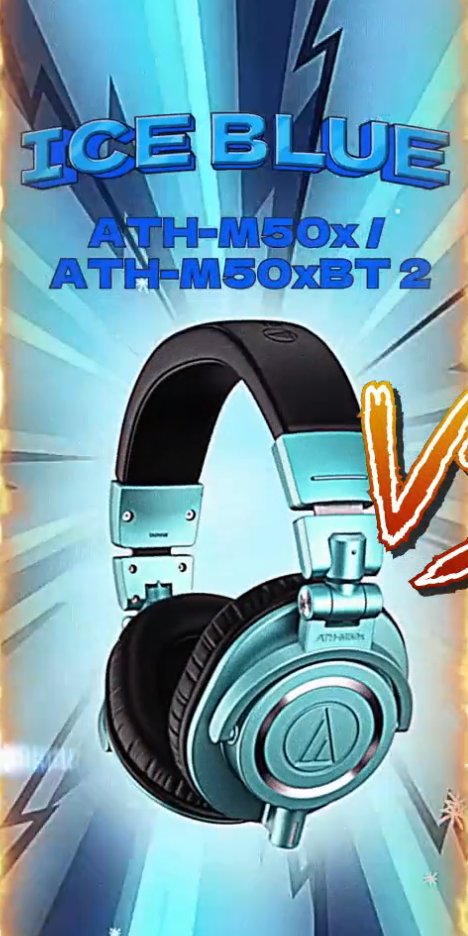 TouroGZ's tweet photo. El Ice Blue el mejooor ⬆️#M50xVote2022 @AudioTechnicaIB https://t.co/0znSowTcka
