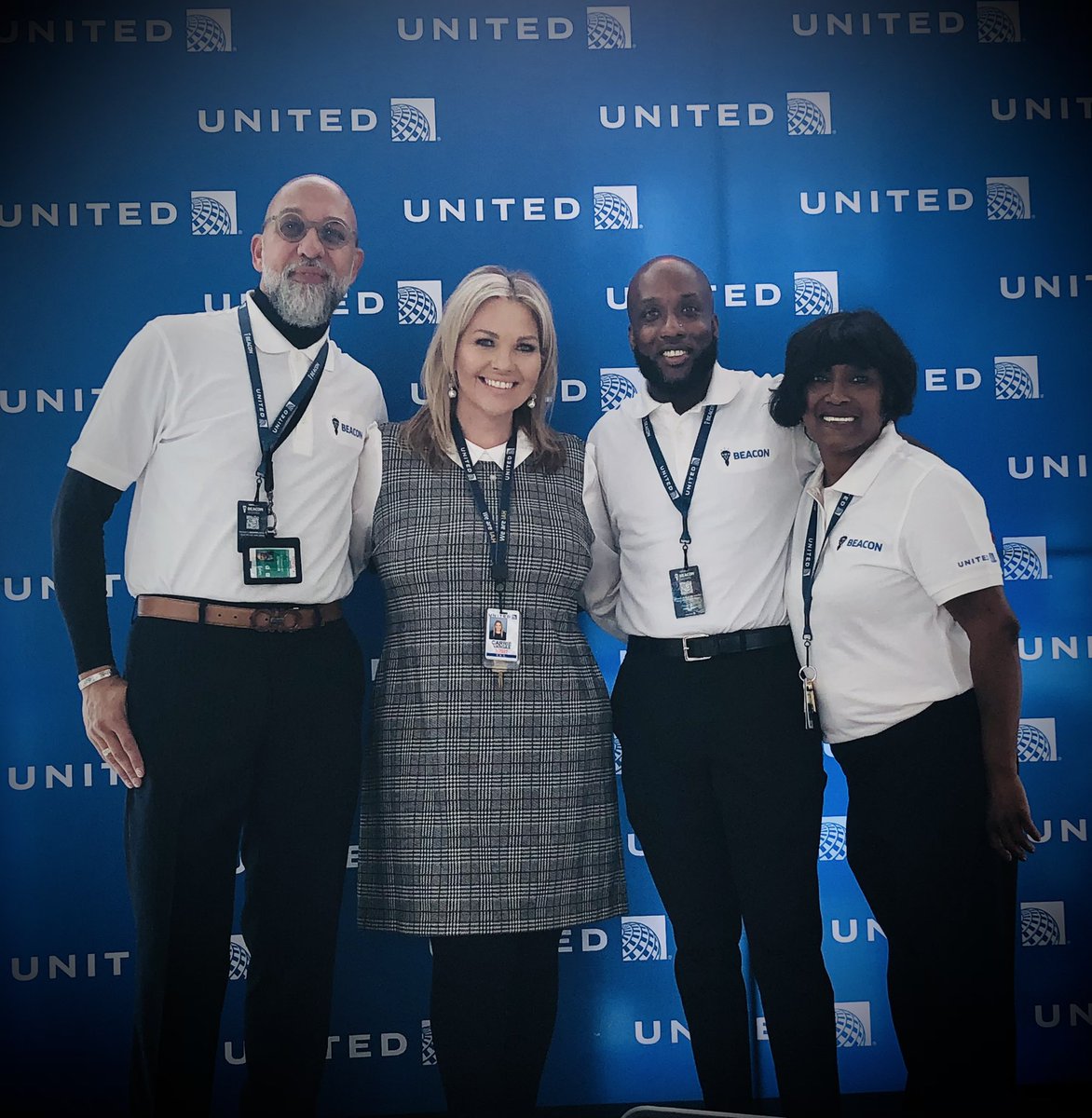 Houston! We have a chapter! BEACON is in motion, at IAH. It was a privilege to be a part of our Houston chapter launch! @weareunited @philgriffith63 @AubreyAtUnited @AndyJamison2 @jbozboswell @Trozie2