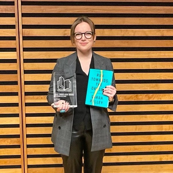 Congratulations to the winner of <a href="/cityoftoronto/">City of Toronto 🇨🇦</a>'s 2022 Toronto Book Awards: Run Towards the Danger by <a href="/realsarahpolley/">@realSarahPolley (she/her)</a>.

The #TOBookAwards honour authors of books of literary or artistic merit evocative of Toronto. 

toronto.ca/BookAwards 

<a href="/torontolibrary/">Toronto Public Library</a> <a href="/torontoWOTS/">The Word On The Street</a>