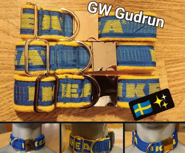 And now, what you've all been waiting for...

We're open for more Gudrun-collars! 🇸🇪
New styles include blue liner and new unlined colors 💙💛

You can grab your very own Gudrun via this form:
forms.gle/udqUD1ej4gJC6K…