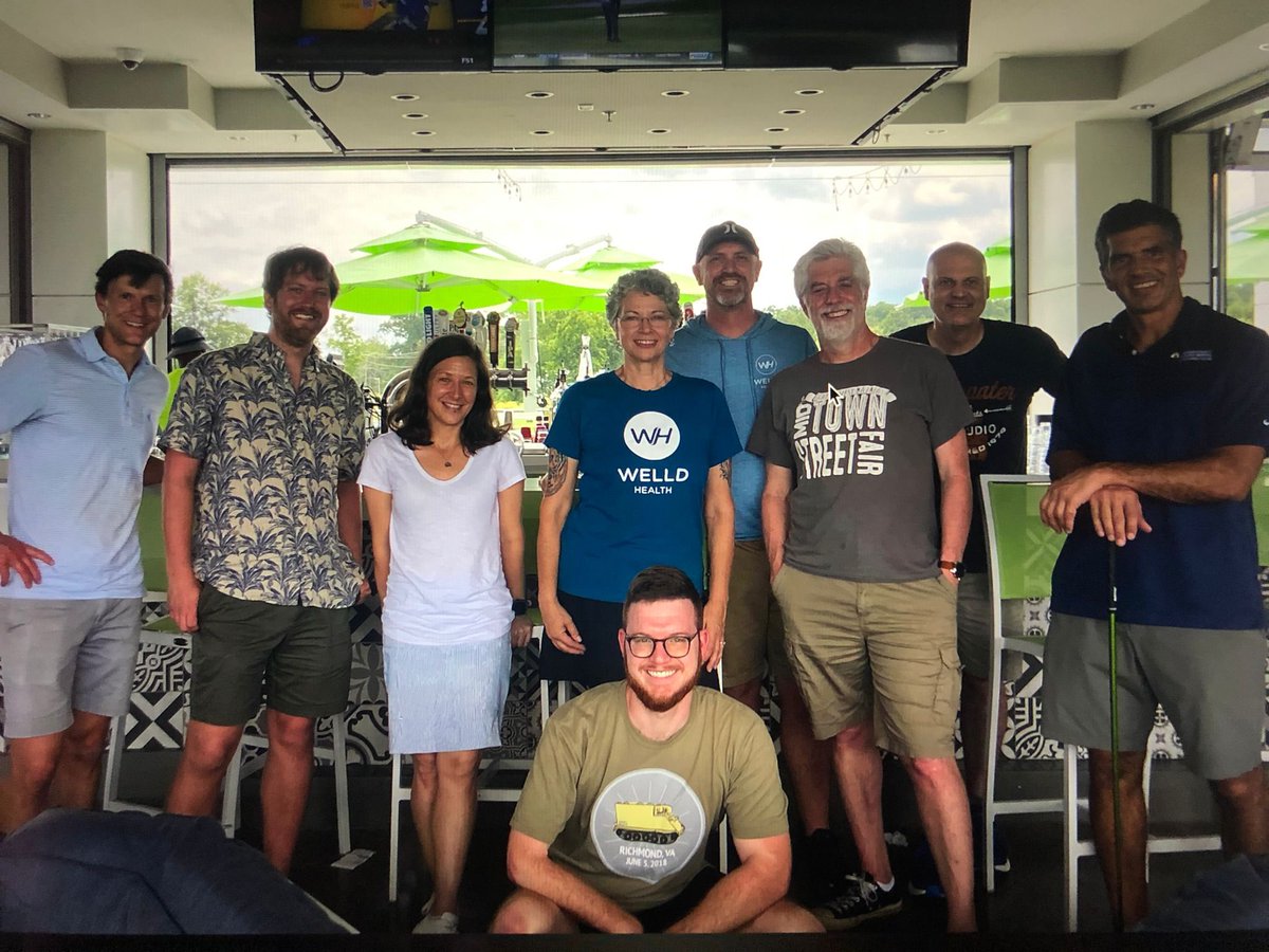 CPInspiration's tweet image. I skilled up and I work at a healthcare tech start up these days, working with the CDC, YMCAs, and boutique fitness studios. This was on my first day of work, guess I had to school them in ⛳️? #CPChatNow