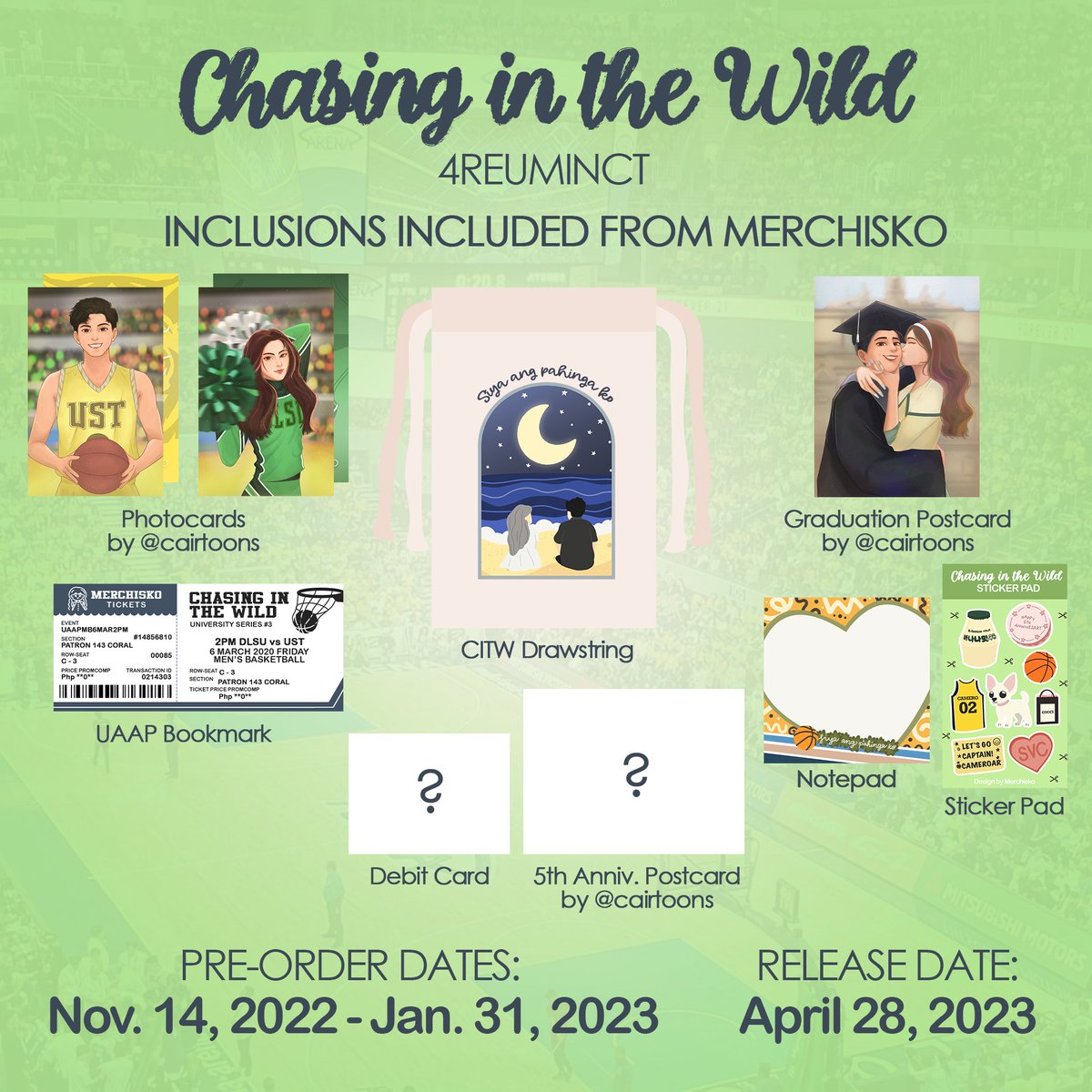 merchisko's tweet photo. University Series #3 : Chasing in the Wild by 4reuminct 🐯 (CREAM PAPER &amp; BULKY NEWSPRINT) Discounts and Merchisko Freebies

10% discount for Book only and TLC (with inclusions from Merchisko)

Valid until Nov. 28, 2022 at 10 PM

Order Forms : https://t.co/15c0KmPHGc https://t.co/wGyW0ayHRn