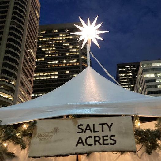 CapeMaySeaSalt's tweet photo. We can’t wait to show you all our new sea salt blends and salty gifts! Opening day is Saturday @philaholidays Stop by and say hello! #wesellseasaltdownbytheseashore #saltyvibes #saltedhoney #saltsoap #salty https://t.co/bnX8gTgAXs