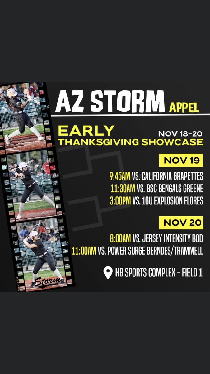 Super exited for our last showcase of the fall season… Huntington Beach See you there! <a href="/PGFnetwork/">PGF</a> <a href="/ondecksoftball/">OnDeck Softball 🥎</a> <a href="/ExtraInningSB/">EXTRA INNING SOFTBALL</a> @Los_Stuff