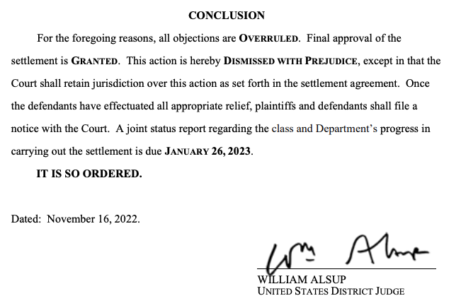 mstratford's tweet image. NEWS: Federal judge in Calif. approves Biden admin's sweeping settlement over pending "borrower defense" claims -- will provide more than $6B of debt relief to more than 200K borrowers.
