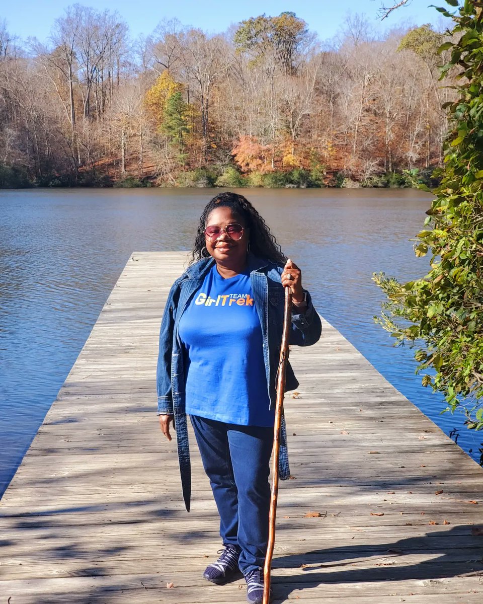GTrekDSU's tweet photo. WELLNESS WEDNESDAY!!! PEACE WALK ✌🏾
#GirlTrek #DurhamSistersUnited #SelfCare #nature #naturelovers #peaceofmind #peace #peaceonearth https://t.co/DkFzYLzA7e