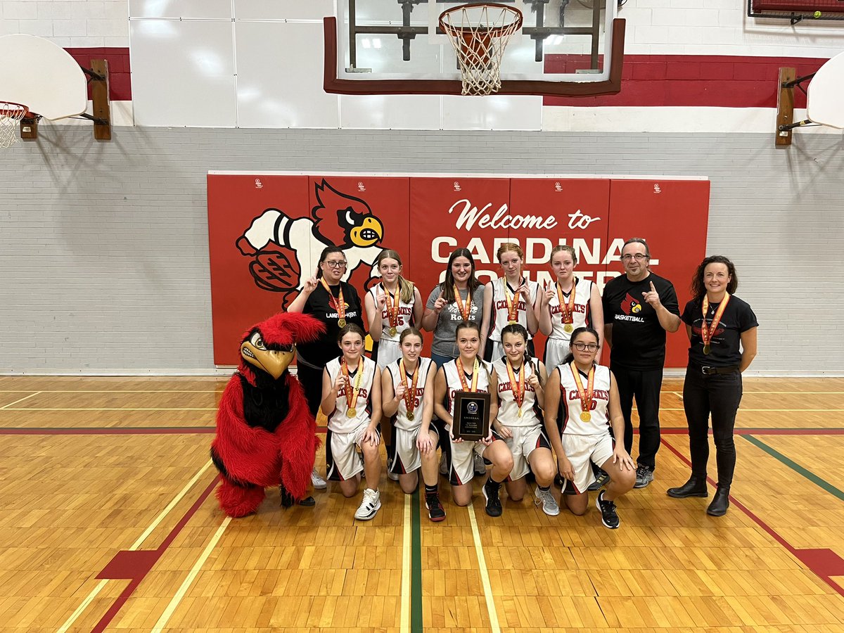 Junior Cardinals SWOSSAA CHAMPS!!!Congrats!🏀