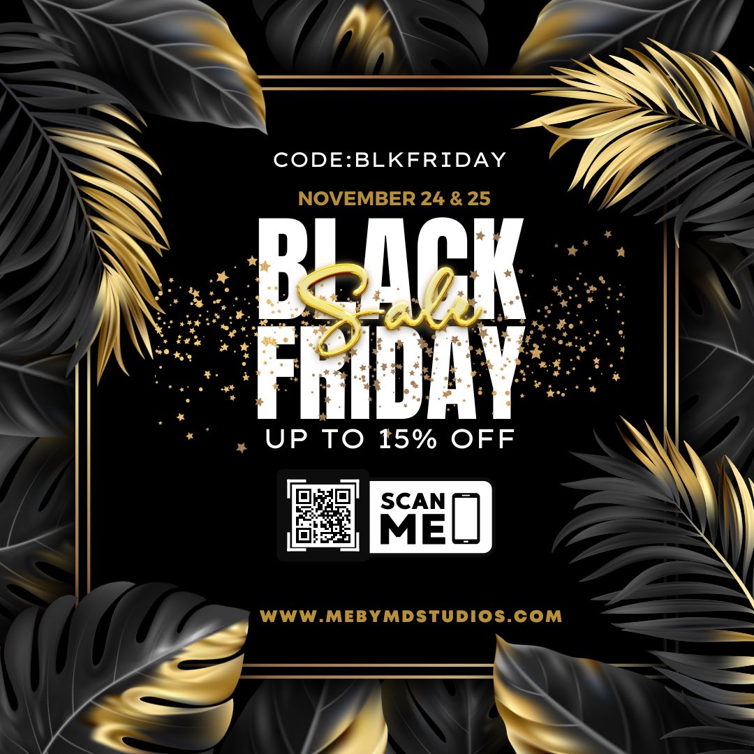BEAUTYMDSTUDIOS's tweet photo. SMALL BUSINESS MEANS FEW SALES… SO THIS THANKSGIVING AND BLACK FRIDAY 🖤 SHOP TILL YOU DROP WITH OUR SALE 🌿
starts at 2pm on 10/24 and ends at midnight on 11/25! EVERYONE WILL RECEIVE A FREE GIFT 🎁

#hairoil #cardibhairmask #blackfriday #hairtransformation #blackowned https://t.co/AZDTBWWM4M
