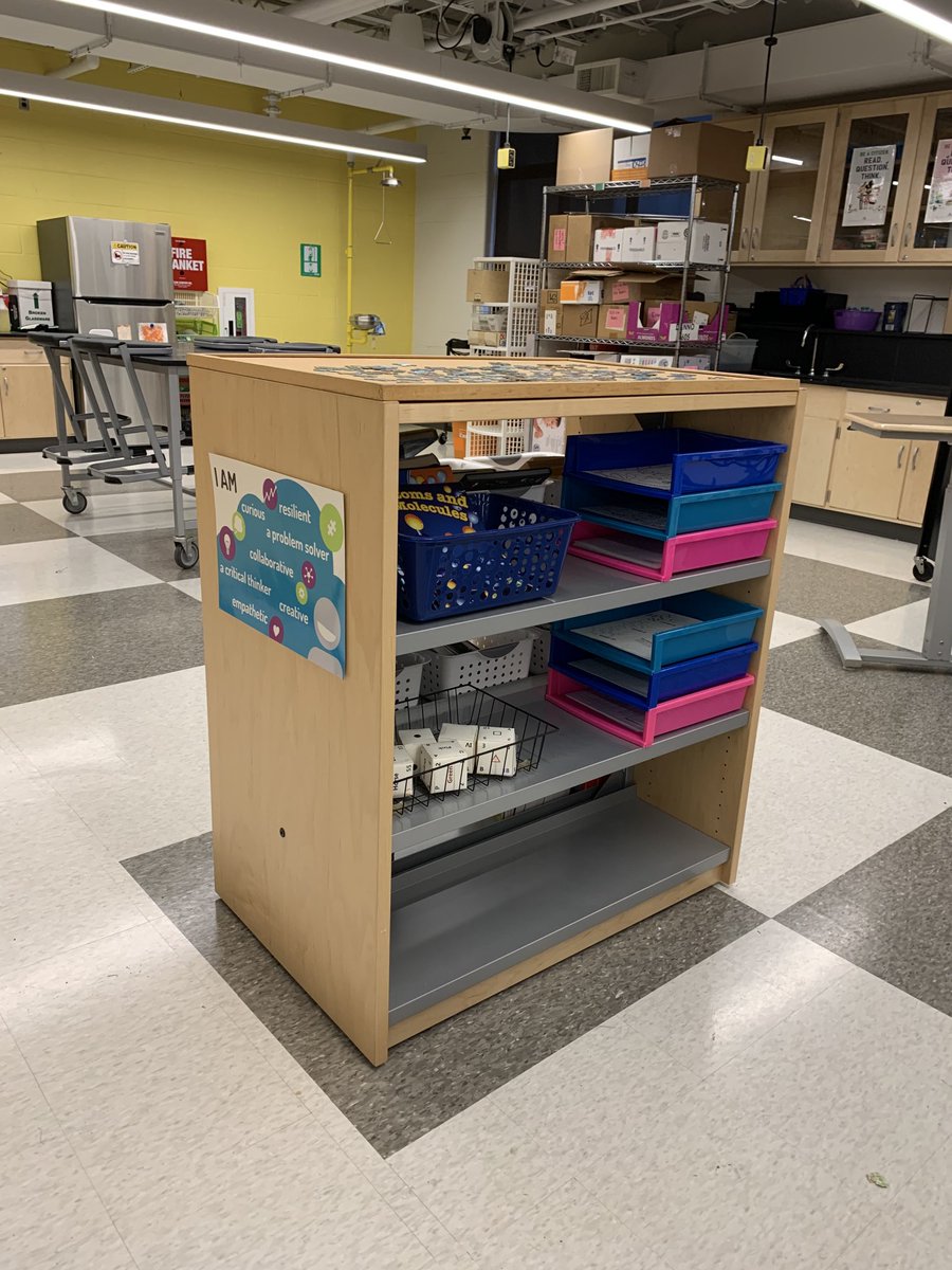 Thank you to ⁦⁦<a href="/SpringmanMiddle/">Springman Middle</a>⁩ LRC Director for helping create a space for early finishers to read, explore, and discover! #WildcatWayD34