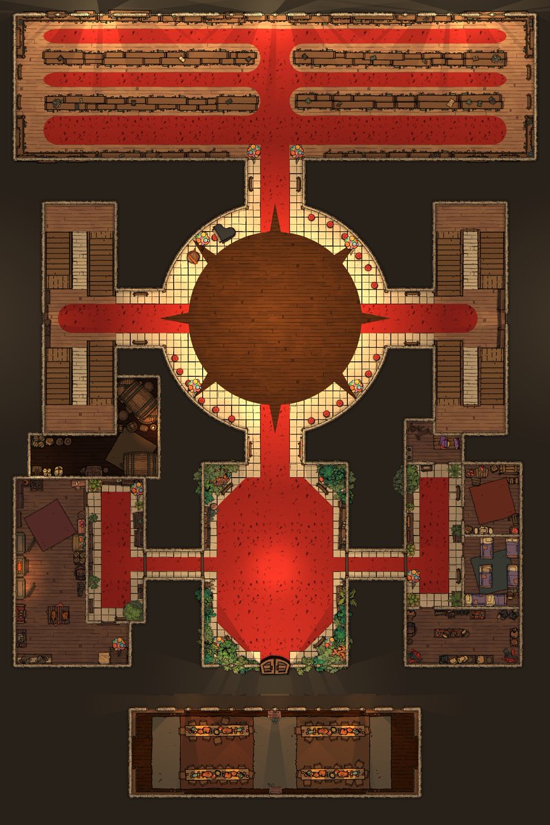 This is an older piece, used it last year in a college game. Sar-Dariya is a bustling desert city, and what's more important than a palace in such a place? Well there's no monarchy... but it's still grand nonetheless! Just be careful of assassins, common in these places. #ttrpg