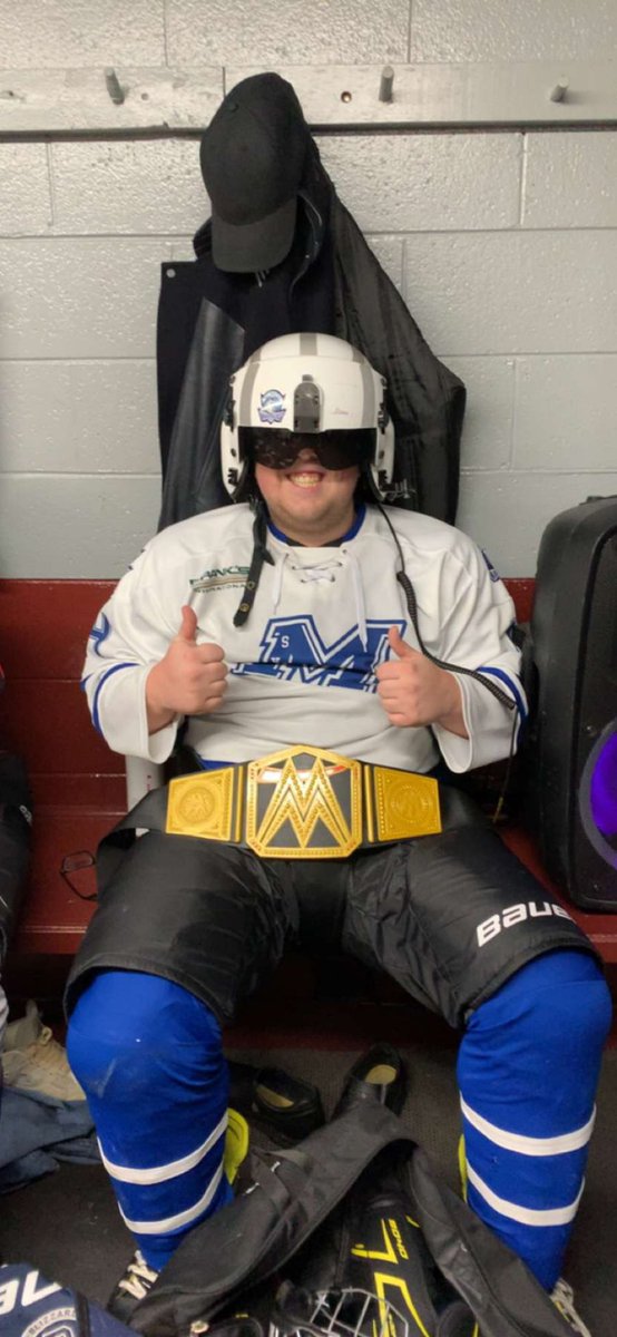 SKHMavsHockey's tweet photo. @SKHMavsHockey pulled out the W tonight against @MCHSAthleticsNL 3-2 🐴💙 Goals by #8clements #2Lynch #4Everard 🍎 #11Pond #5Macdonald #21Park POG #14Dinn Great job stepping up Dinner Skinner!!!#7thstraight #BleedBlue #GiddyUp #KeepErRollin https://t.co/qGVZQi0eTt