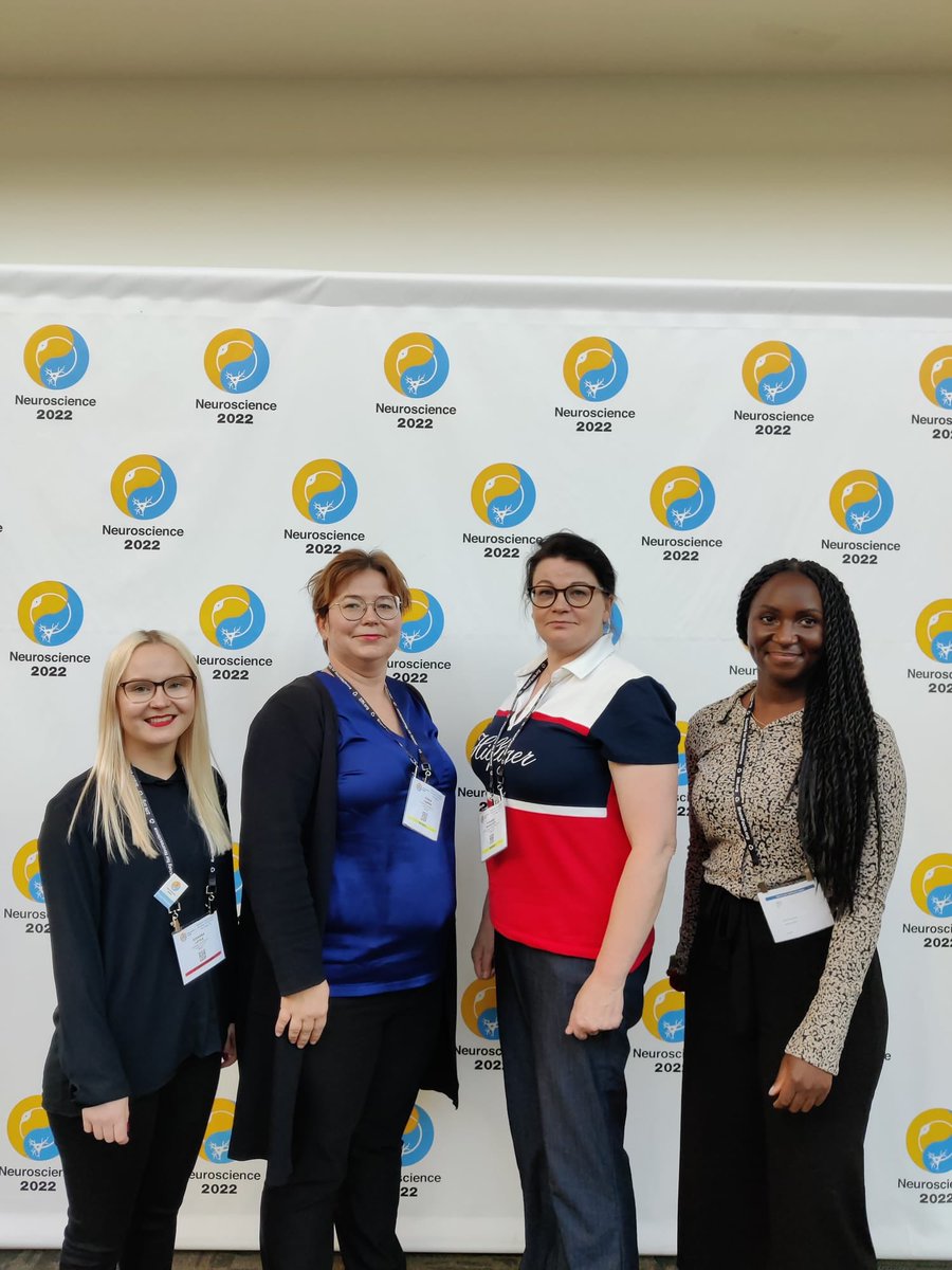 Conference of the year. We presented three posters. Everyone has 4 h intriguing discussion with constant visits of other researhers. We also attended also multiple fascinating lectures.#SfN22 @coeboc @TampereUniMET