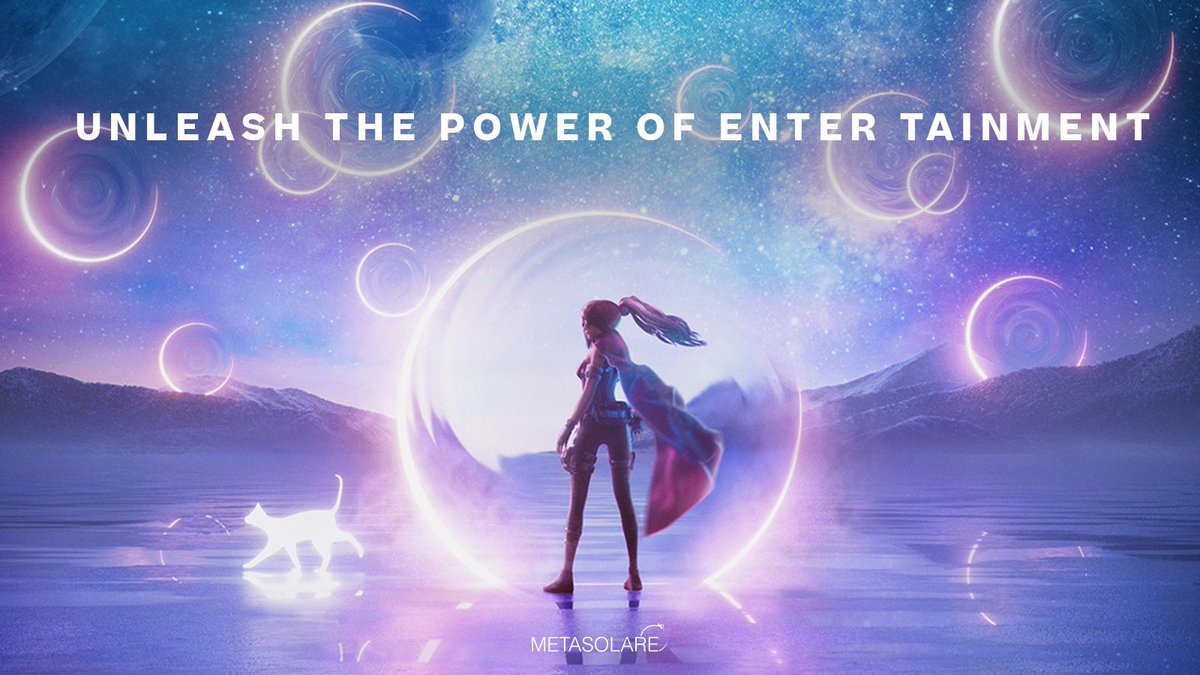 metasolare's tweet photo. Let's all make a new future for entertainment together, like no one has ever seen!
#MetaSolare https://t.co/14Dvi8uuDy