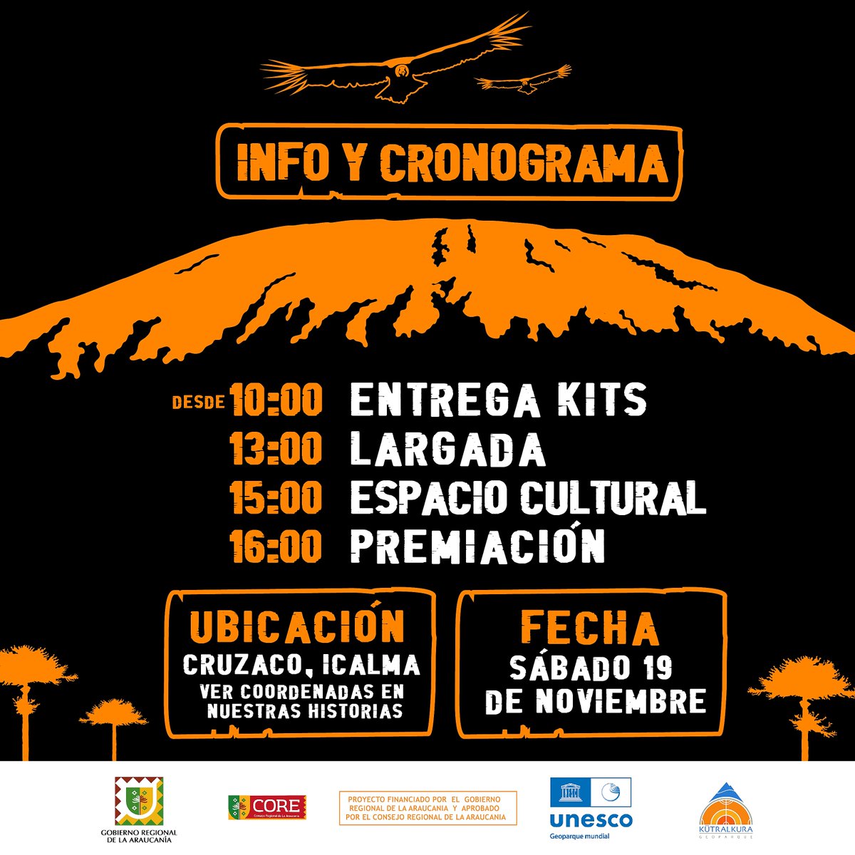 Geoparque Kütralkura tweet media