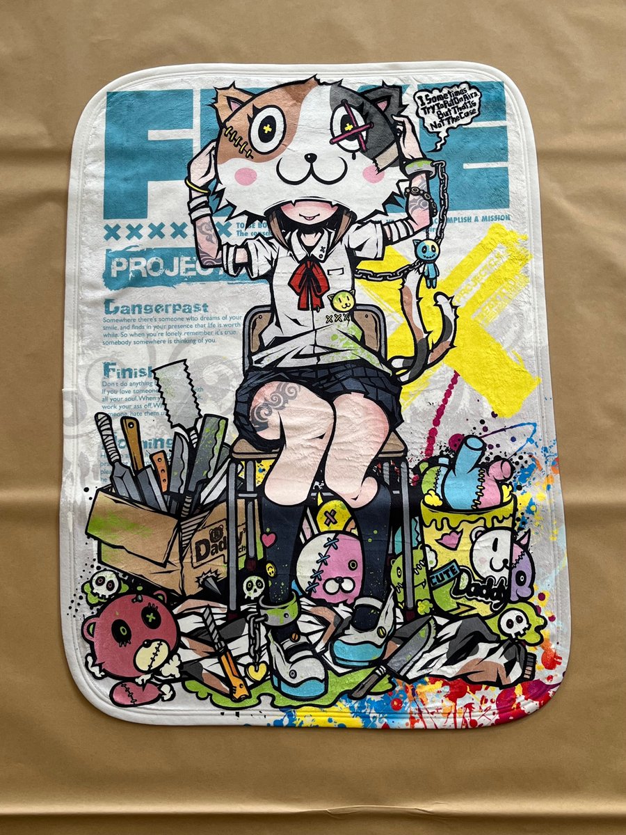 「#デザフェス 新作ブランケット西館A-49.50 Project.C.K. 」|Project.C.K.のイラスト
