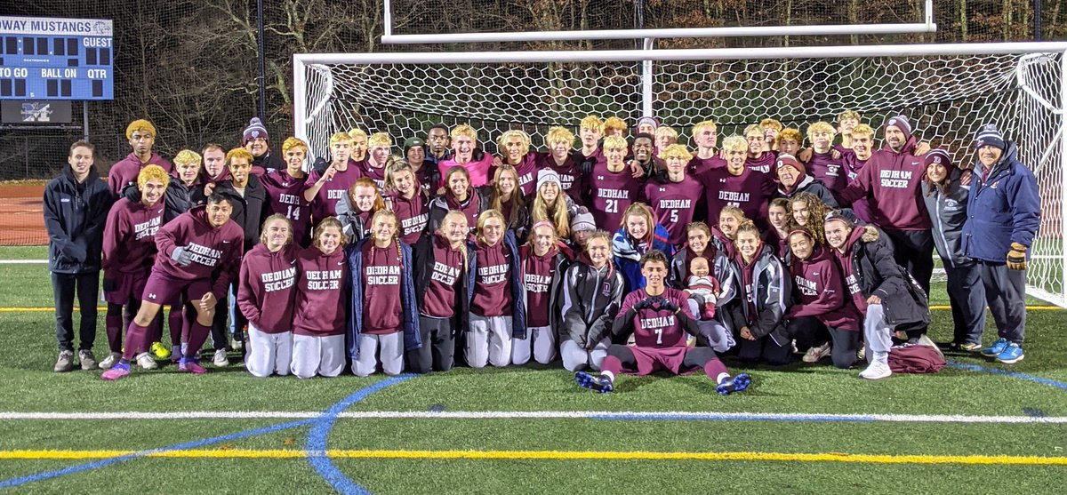 MIAA DIV 3 SOCCER
***STATE FINALS***
Saturday
November 19th

GIRLS
DS/Hanover vs
Dedham 
2:15 at Manning Bowl

BOYS
Newburyport vs
Dedham
4:30 at Manning Bowl

What a run for both teams! So proud!!!

<a href="/MIAA033/">MIAA</a>