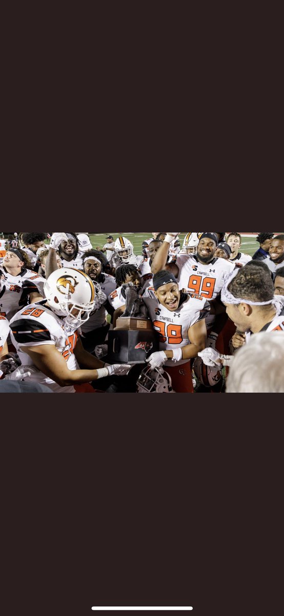 blessed to receive  my first division 1 offer from  Campbell university 💯🙏🏾@CUCoachMinter 
<a href="/_deebrown22/">Coach Dee Brown</a>
@GoCamelFB
<a href="/247Sports/">247Sports</a> <a href="/reggiehoward/">Reggie Howard</a>  
<a href="/ted_egger/">Ted Egger</a> <a href="/210ths/">2Tenths Speed & Agility</a>