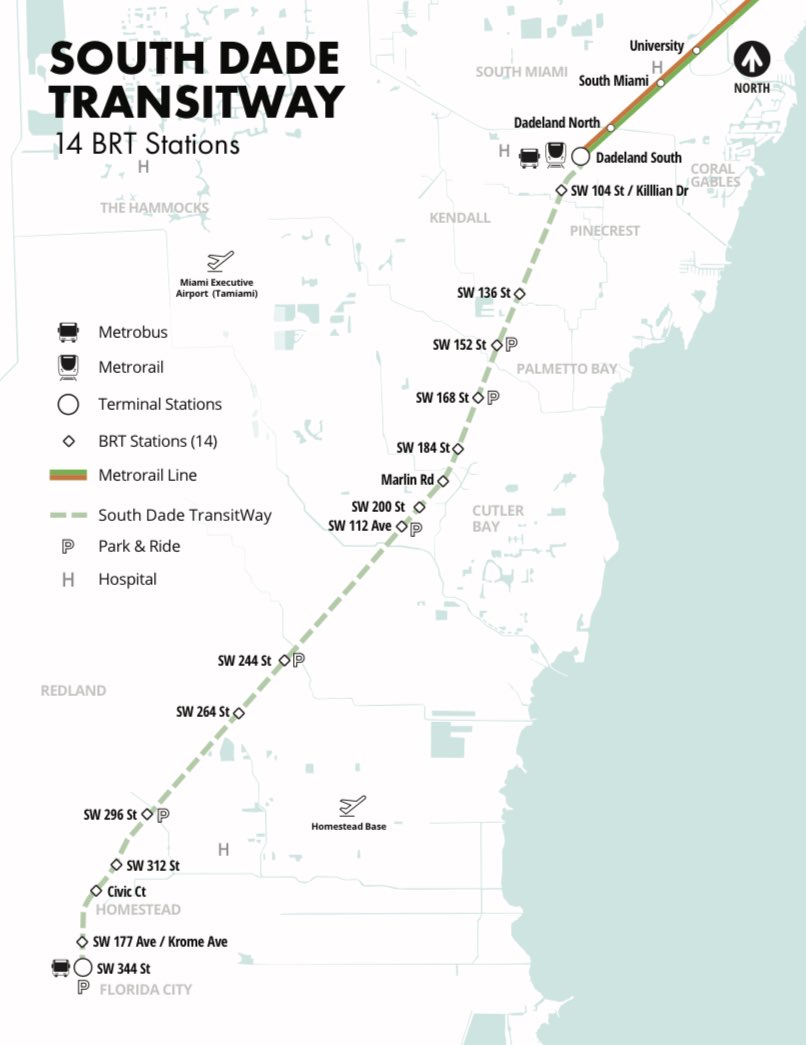SDadebrtupdates's tweet photo. South Corridor BRT maps:

#SouthCorridorBRT 
#MiamiSMARTPlan https://t.co/noTsI13ydm