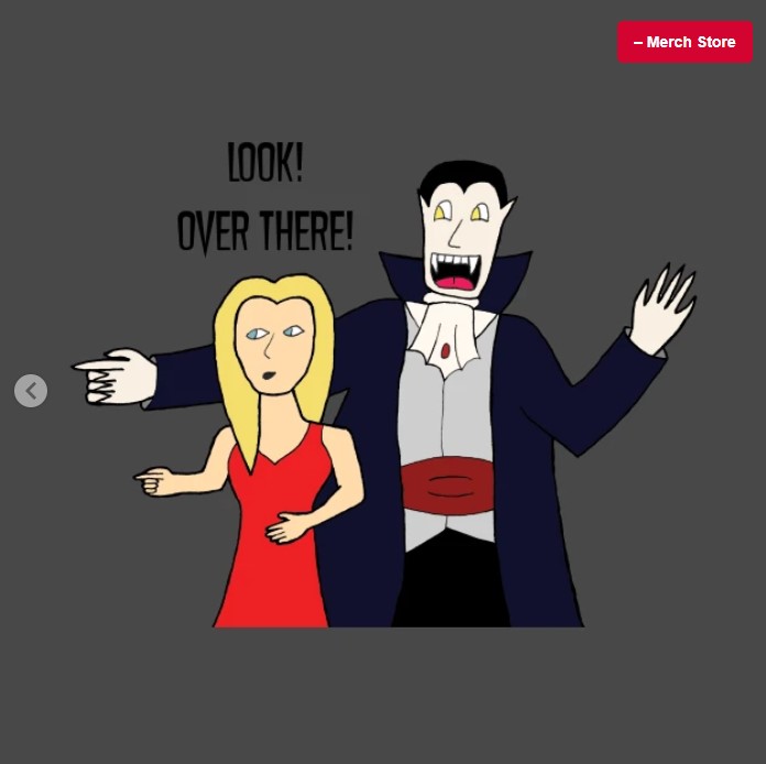 Added a new T-shirt to my <a href="/TeePublic/">TeePublic</a> based on a #drawtober I did. If you like it, check my shop. They even have a sale on now.
teepublic.com/stores/kicks-a…