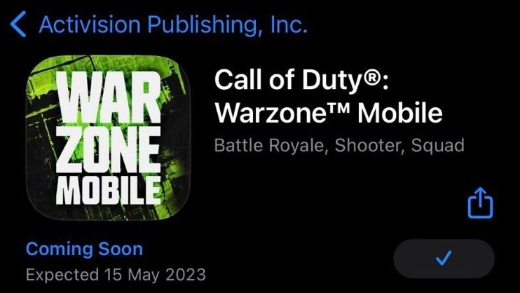 Call of Duty®: Warzone™ Mobile Open for Pre-Registration