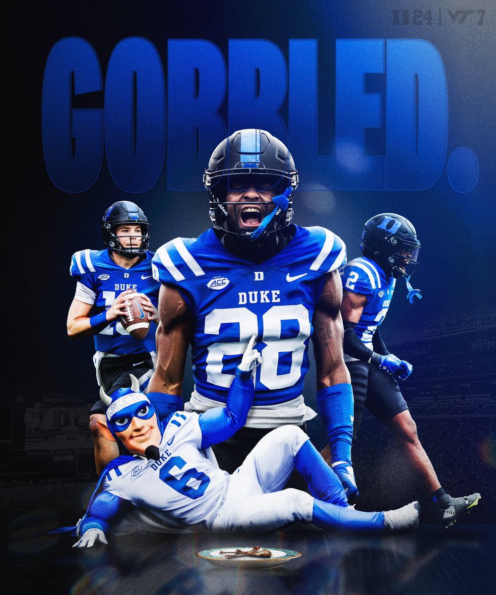 DukeFOOTBALL's tweet image. Win Poster #7 😎