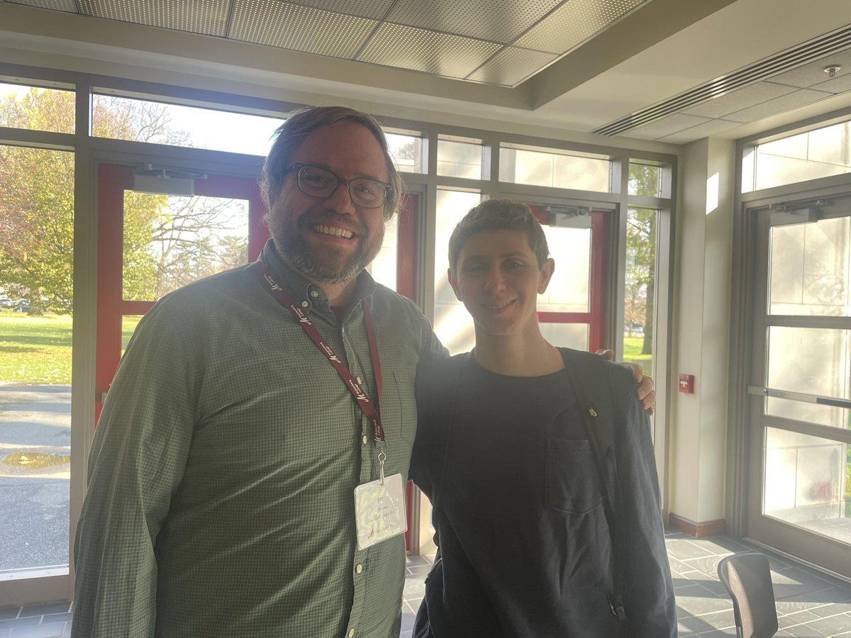 BeaconCCO's tweet photo. Trip bonuses! Seeing Ethan ‘20, a surprise @Wawa stop on the way to the airport, a sweet hardwood court, and the chance to wear a hard hat! #blazersonfire https://t.co/5tE4rYs5nd