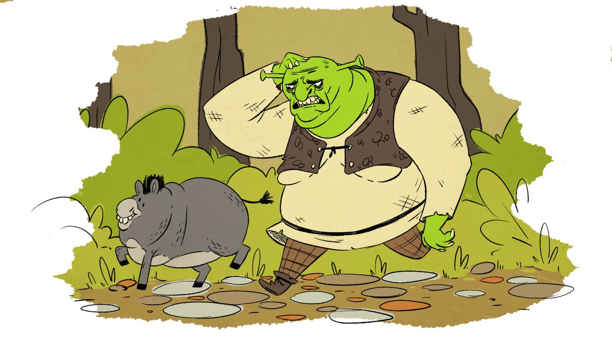 shremk and his donkley
#shrek