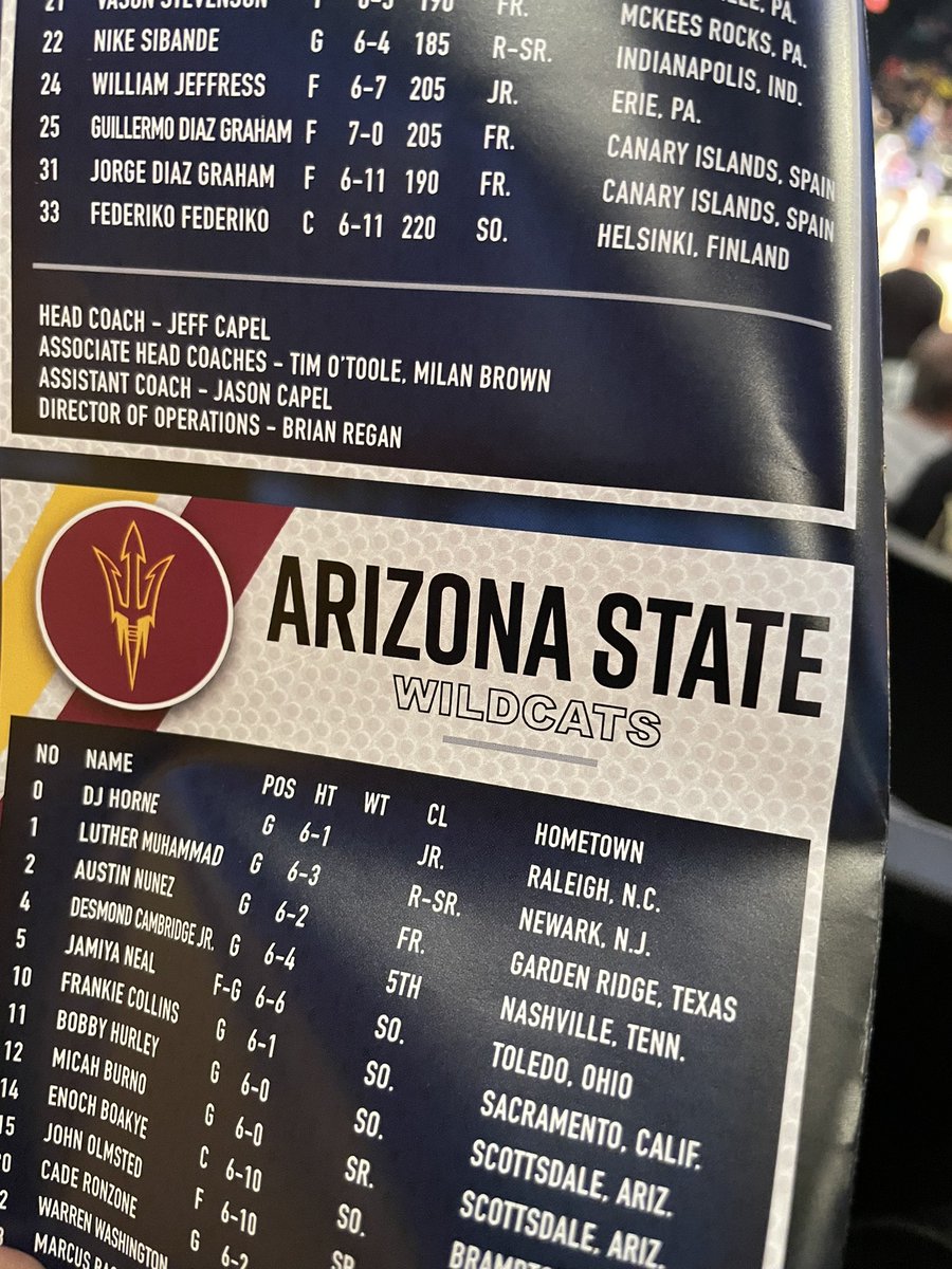 Philip Li (@phipster) on Twitter photo The (Sun) Devil is in the details. <a href="/LegendsBBall/">The 2025 Legends Classic</a> <a href="/barclayscenter/">Barclays Center</a> <a href="/SunDevilHoops/">Sun Devil MBB</a> <a href="/ESPNPlus/">ESPN+</a> The (Sun) Devil is in the details. <a href="/LegendsBBall/">The 2025 Legends Classic</a> <a href="/barclayscenter/">Barclays Center</a> <a href="/SunDevilHoops/">Sun Devil MBB</a> <a href="/ESPNPlus/">ESPN+</a>