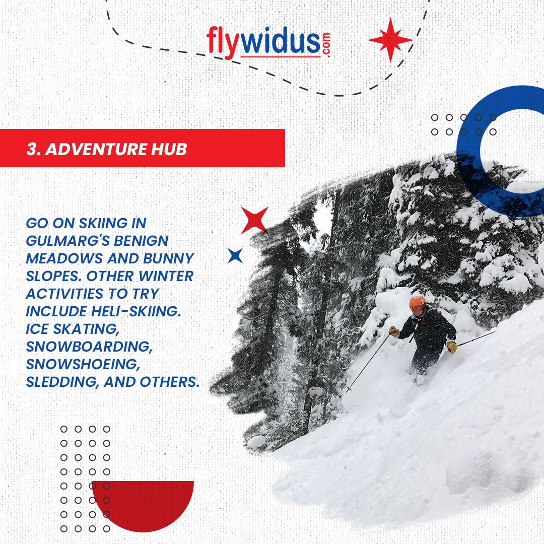 flywidus's tweet photo. #Gulmarg in #winter looks like a cherished dream. The enchanting scenery of Gulmarg is enough to make your jaw drop in awe. The hot cup of #Kahwa is what you need to get mesmerized by the endless views of snow-capped mountains and the valley.

 https://t.co/3GSJeQfusP 

#flywidus https://t.co/Qm43qYeCDb
