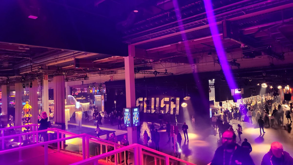 We're here!  Hello <a href="/SlushHQ/">Slush</a> ! Time to start off an amazing event!