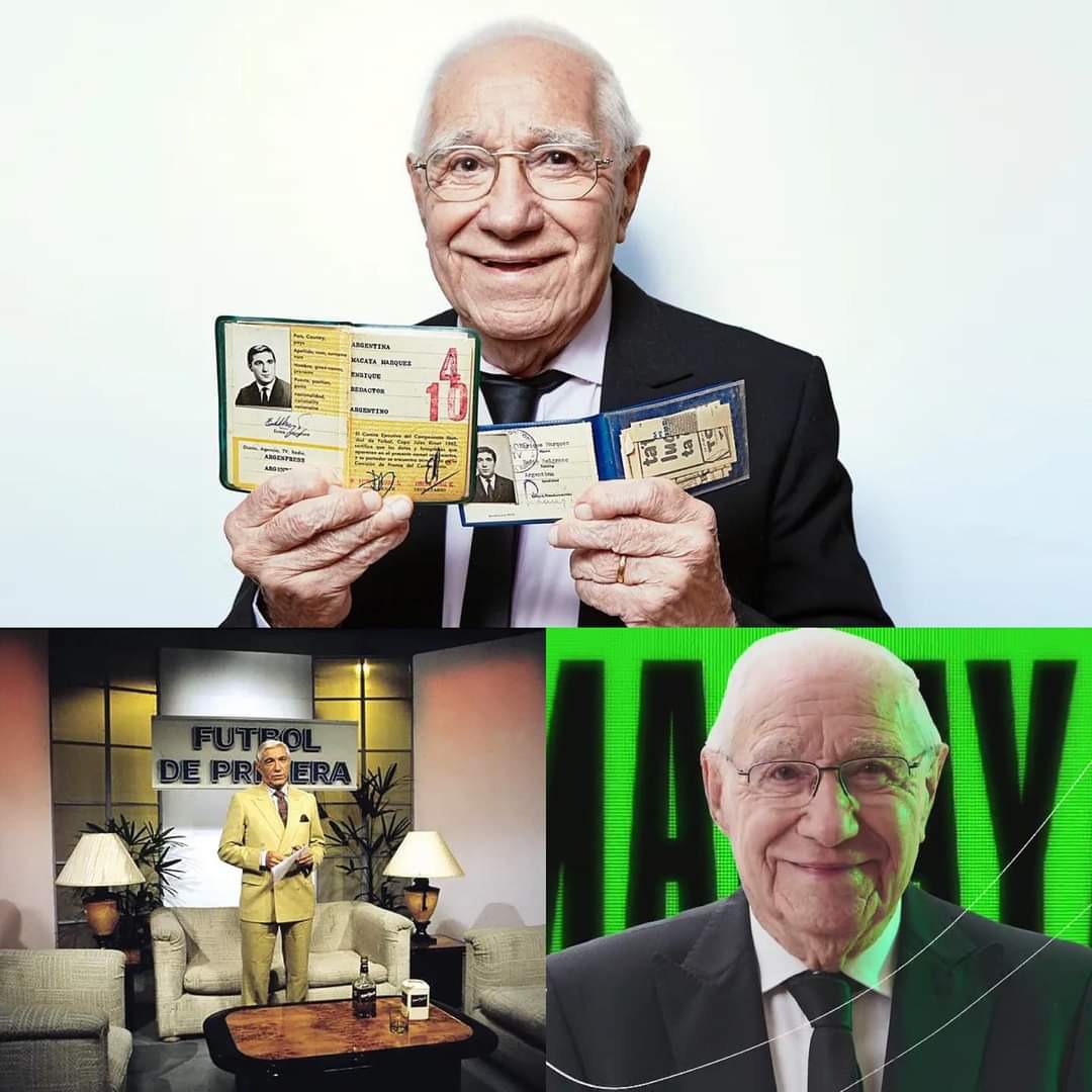 Co do tematu podobnego do Szpakowskiego i ostatnich mundiali.

87-letni Enrique Macaya Marquez z DirecTV z Argentyny jedzie na swój 17 mundial jako dziennikarz, będąc pod tym względem absolutnym światowym rekordzistą (pierwszym był turniej w Szwecji z 1958 roku).