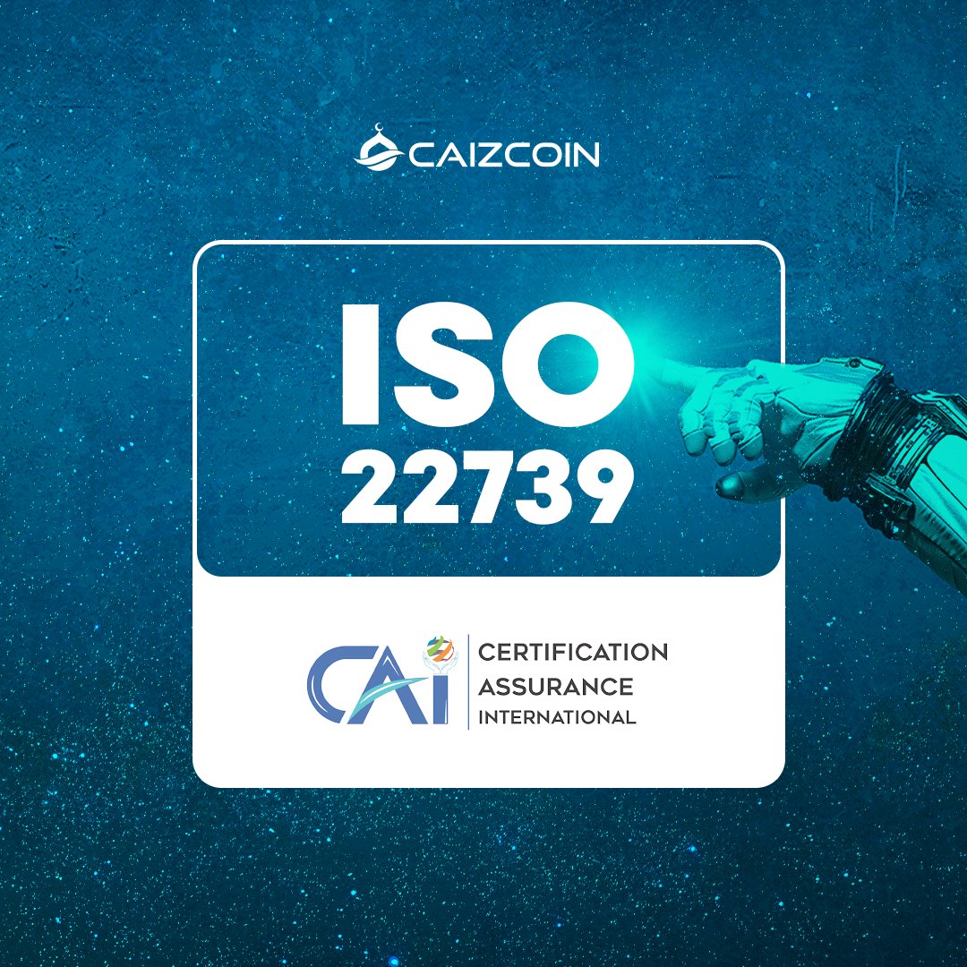 Caizcoin's tweet photo. We are also ISO 22739 Certified!
ISO 22739 certification for standardization in relation to blockchain and distributed ledger technologies. 🚀
#caiz #crypto #iso22739 #iso22739certification #blockchain #distributedledgertechnologies #caizcoin #caizfootprint https://t.co/vIkzIeo7ij