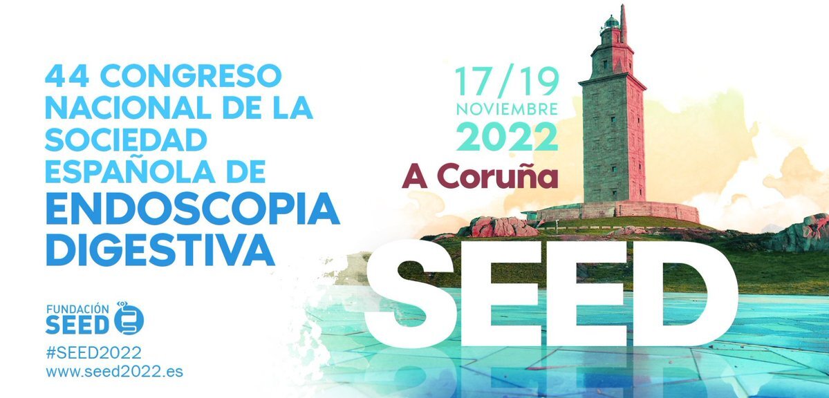 🙌 ¡Hoy comienza #SEED2022! 
A Coruña <a href="/CorunaTurismo/">Turismo de A Coruña - Visit Coruna</a> acoge el 44 Congreso Nacional <a href="/SEEDendoscopia/">SEED</a> 
🥼 Más de 1.000 congresistas presentarán avances a la comunidad científica, para mejorar la vida de los pacientes con enfermedades del aparato digestivo
☑️ seed2022.es