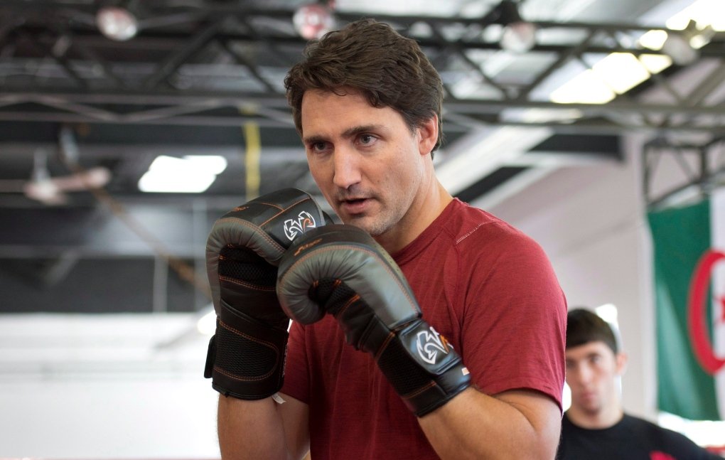I giggle to myself every time I see conservative knuckle draggers say that Justin Trudeau is weak and scared. 
Sure, dudes. Let's see you go a round with the PM in the boxing ring. 
He is soft spoken, intelligent and compassionate, not weak.