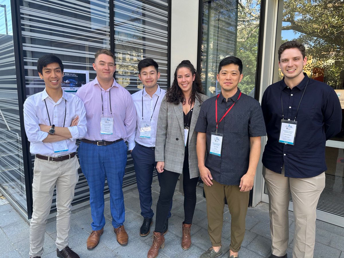 IanLChin's tweet photo. Had a real blast at #ISMB2022 last week! Awesome mechanobiology and good times with new and old friends! @Nano_jenn @ahcells @bionano_singh @LY_Sci
@YuSukChoi @SamuelJMaher @Danielle_Vahala @Seb_Amos @uwaresearch @uwahumansciences @asbte @yonghwee_joe @AuSMBSoc https://t.co/EeMO4TWlk7