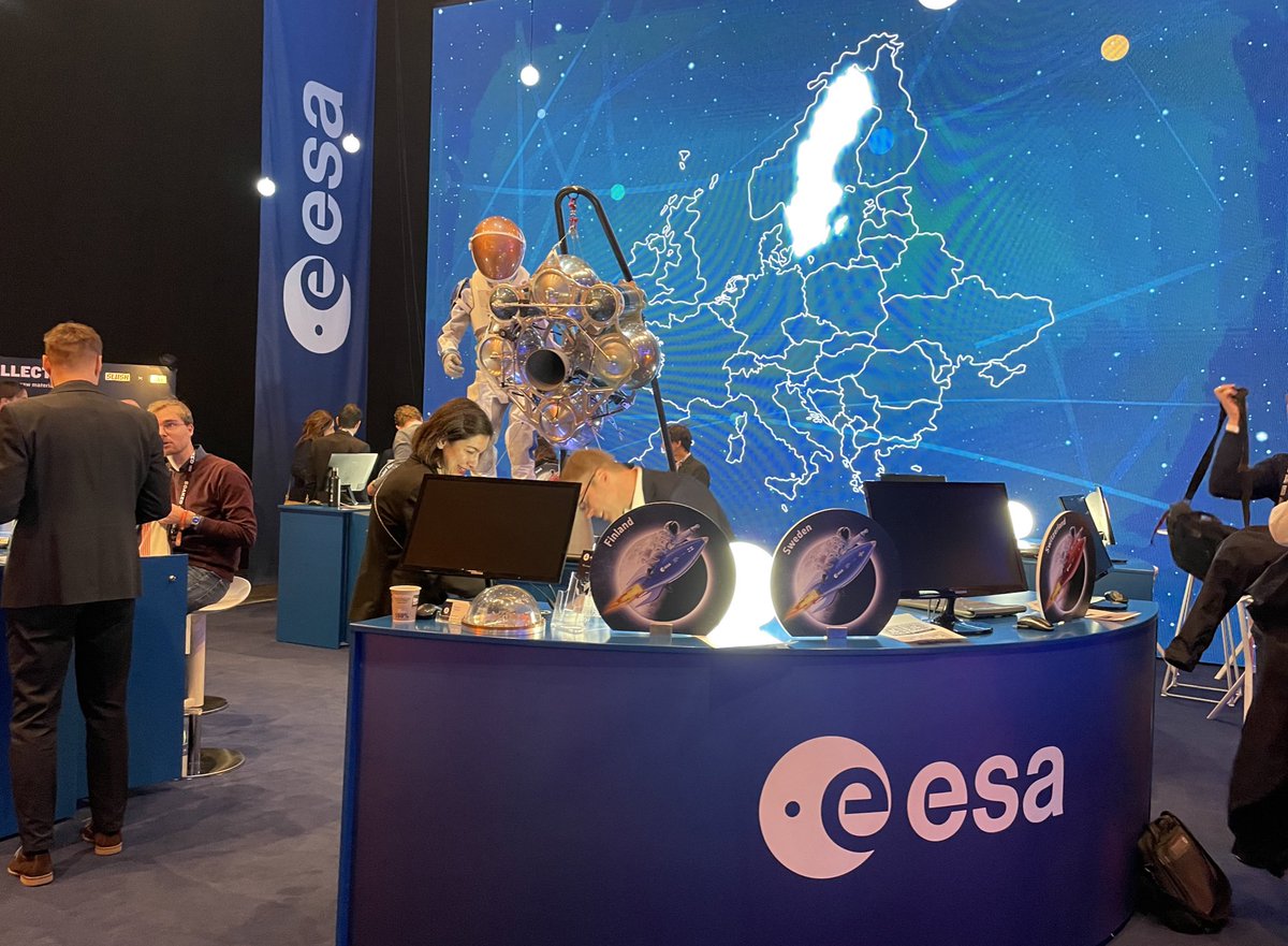 Good morning from Finland! We are here for YOU! <a href="/ESA_CommGateway/">ESA Commercialisation Gateway</a> <a href="/esa/">European Space Agency</a>