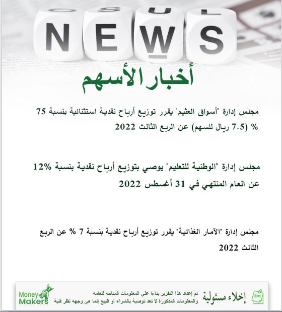 إفتتاح المؤشر العام للسوق السعودي (تاسي) 🏹                                                          
التقرير يحتوي علي التحليل الفني و تحليل أسهم وأهم الأخبار وأداء الأسهم 🇸🇦 📲