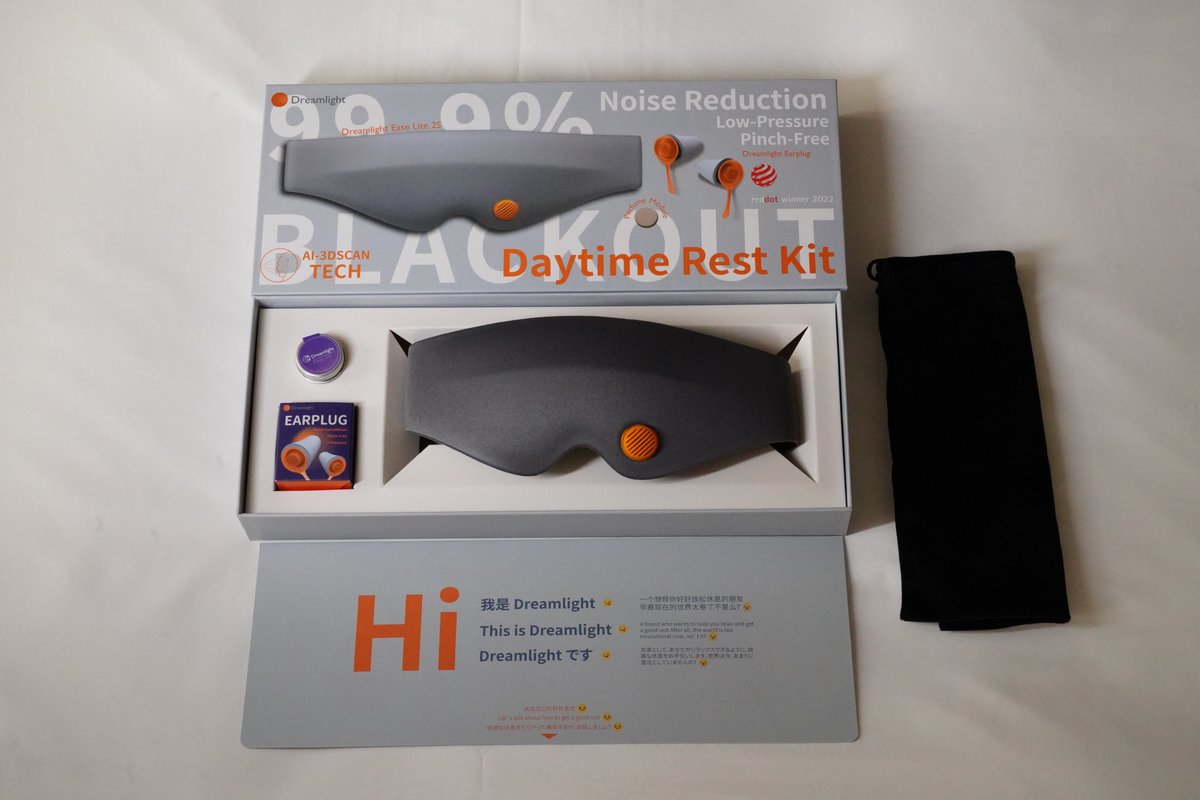 Dreamlight Efficient lunch Break Suit.
Get one as your Christmas gift!
dreamlight.tech
#sleeping #sleepmask #eyemask