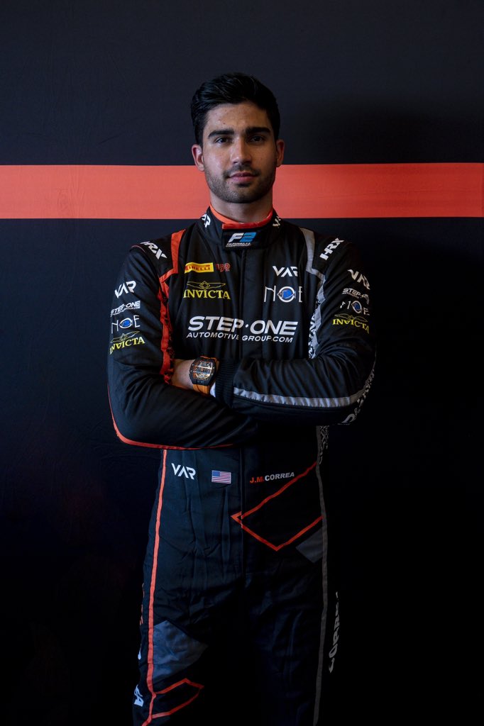 JMCorrea__'s tweet photo. Very excited to announce that I'll be back racing in F2 this weekend with @VARmotorsport. A huge thank you as always to @StepOneTweets , @StepOneMSports, and all my partners for helping to make this happen. https://t.co/ocg58eLUF1