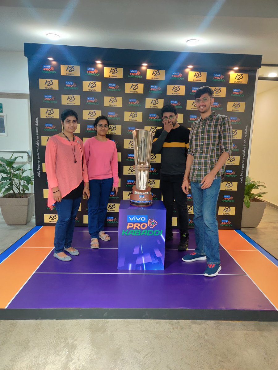 em_ashutosh's tweet photo. The Trophy's Home😍

How's the Josh?
HIGH SIR⚡

#vivoProKabaddi #vivoprokabaddi @HeadDigitalWorks @a23_fantasy @A23_Rummy #A23 https://t.co/baTe84W9Ic