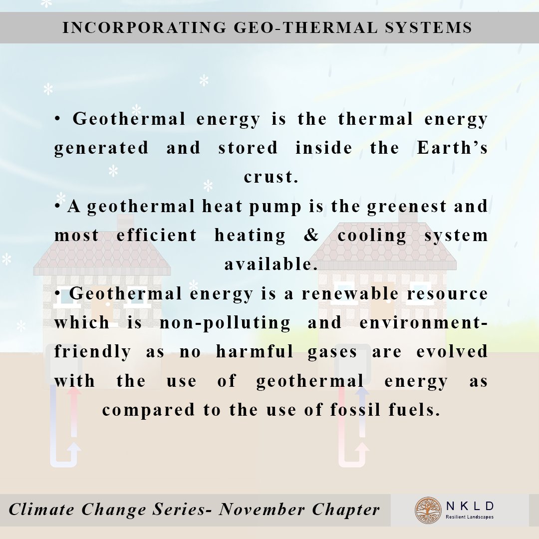 NKLD_Goa's tweet photo. Here's our November chapter for the Climate Change series!
.
.
Watch this space for further updates and information!
.
.
#geothermalenergy #thermalenergy #geothermalheatpump #greennest #renewableresource  #nonpolluting #environmentfriendly #fossilfuels #coldweather #greenyearth https://t.co/IXTvEhbmMB