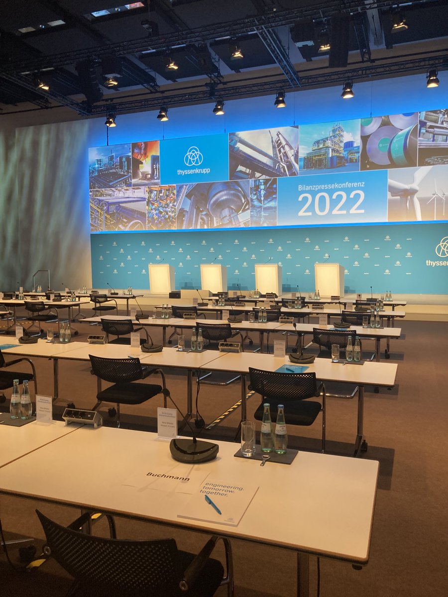 ruacanning's tweet photo. …all set…#bpk2022 ⁦@thyssenkrupp⁩ https://t.co/xAlKe5wPLs