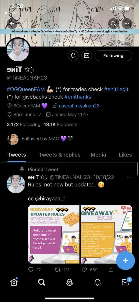 bambeeseung's tweet photo. @TiNEALNAH23 @MACkimtaehyung @sweenpi done!! hopefully i'll be picked, i've never won a giveaway before :((( https://t.co/6EQzb5koCv