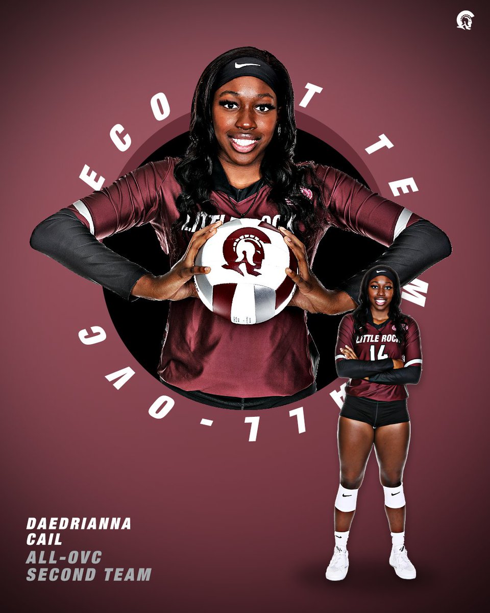 Congratulations to <a href="/DaedriannaC/">Daedrianna cail</a> on receiving Second Team All <a href="/OVCSports/">Ohio Valley Conference</a> honors in her freshman season!

#LittleRocksTeam ⚔️

📰 bit.ly/3XafhAg