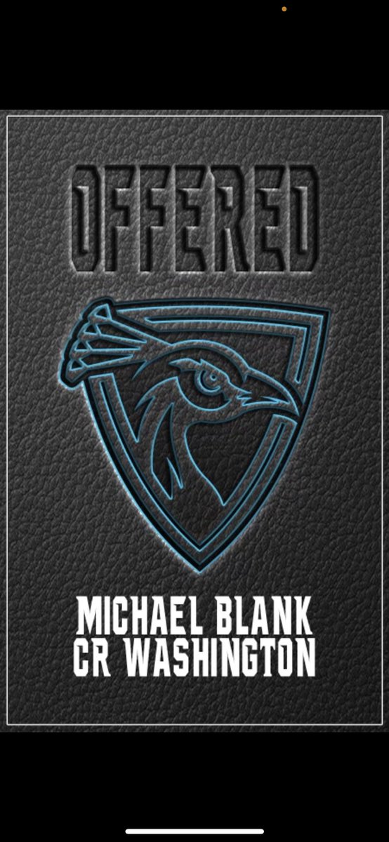 Michael Blank (@michaelblank1) on Twitter photo I am very blessed to receive an offer from Upper Iowa University 🔵⚪️!! Thank you <a href="/Coach_TMorrison/">Tim Morrison</a> for giving me an opportunity!! I am very blessed to receive an offer from Upper Iowa University 🔵⚪️!! Thank you <a href="/Coach_TMorrison/">Tim Morrison</a> for giving me an opportunity!!